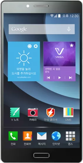 Pantech Vega Pop-Up Note